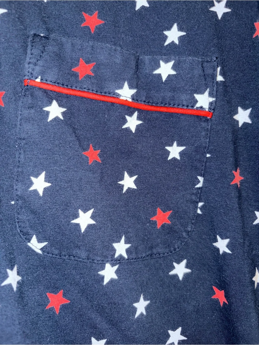 J. Crew Women's M 2-Piece Star Pajama Set Collared Button Top w shorts